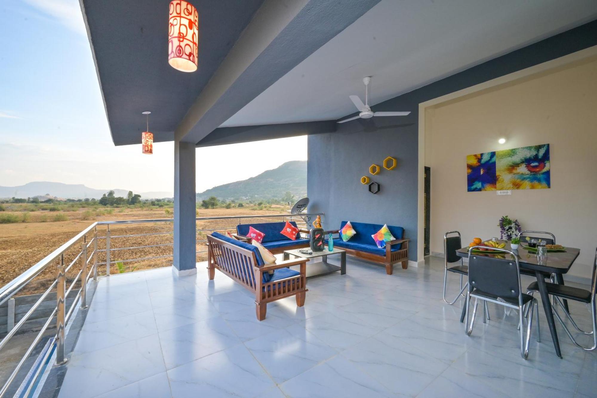 Ll Empyrean Stay Ll Mirage Chalet Ll 4Bhk Ll Ac Ll Largest Pvt Pool Ll โลนาวาลา ภายนอก รูปภาพ