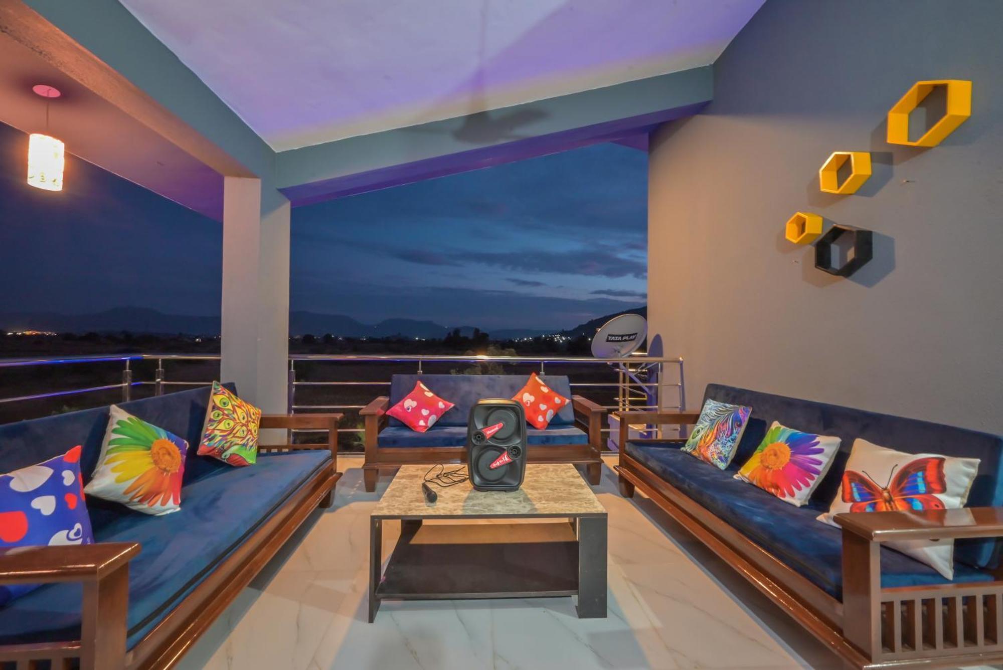 Ll Empyrean Stay Ll Mirage Chalet Ll 4Bhk Ll Ac Ll Largest Pvt Pool Ll โลนาวาลา ภายนอก รูปภาพ
