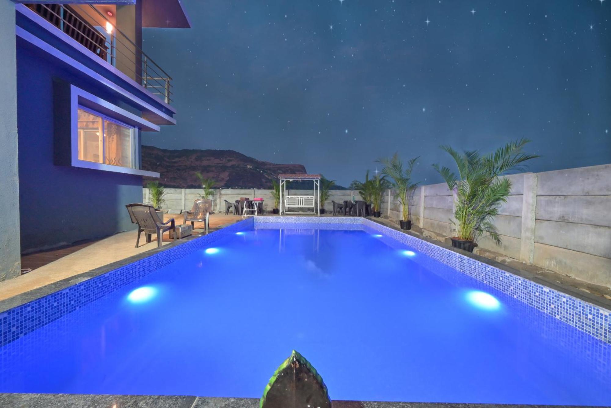 Ll Empyrean Stay Ll Mirage Chalet Ll 4Bhk Ll Ac Ll Largest Pvt Pool Ll โลนาวาลา ภายนอก รูปภาพ